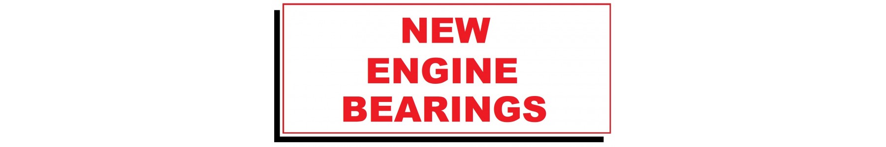 NEW ENGINE BEARINGS