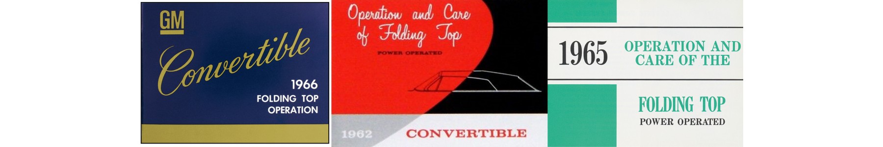 FOLDING TOP BOOKLETS